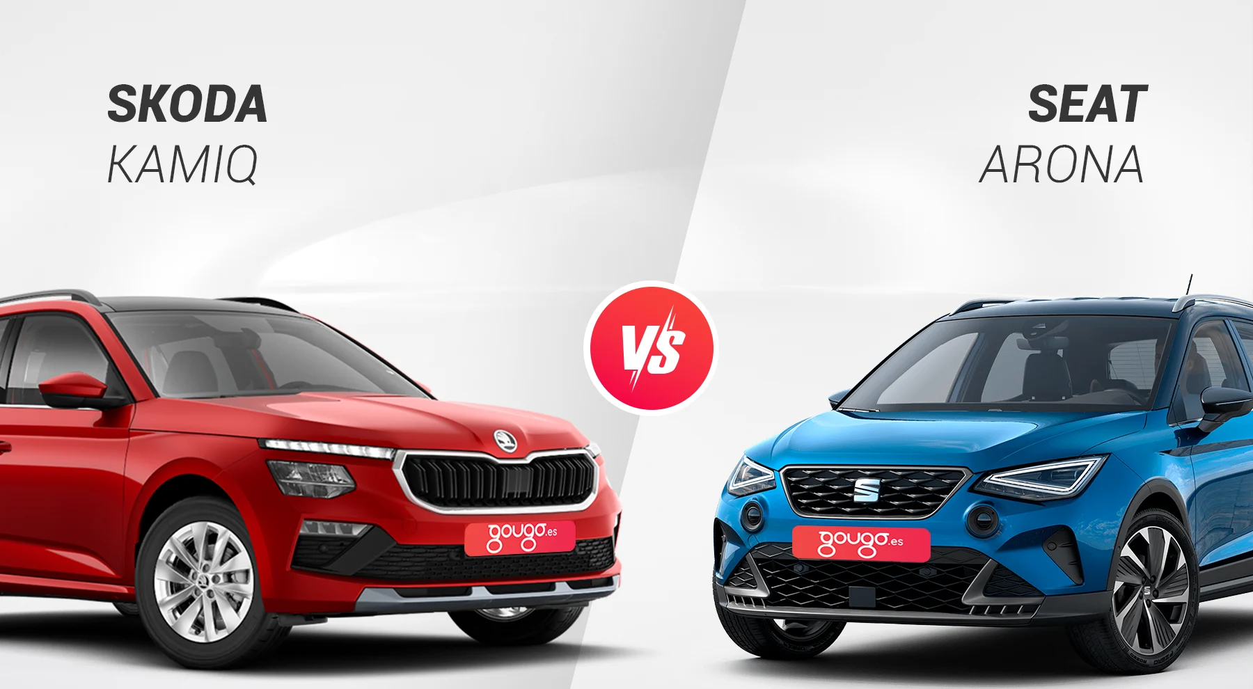 Skoda Kamiq vs Seat Arona. Comparativa y especificaciones