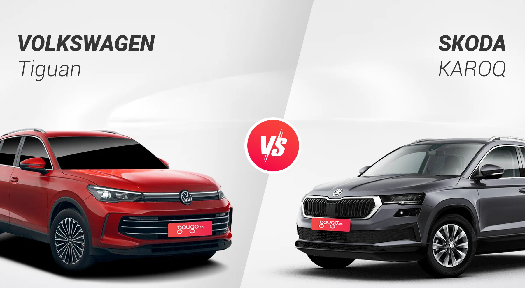 Skoda Karoq VS Volkswagen Tiguan: comparativa y especificaciones