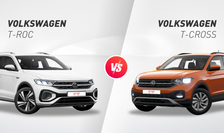 Duelo de SUVs Volkswagen: T-Roc vs. T-Cross