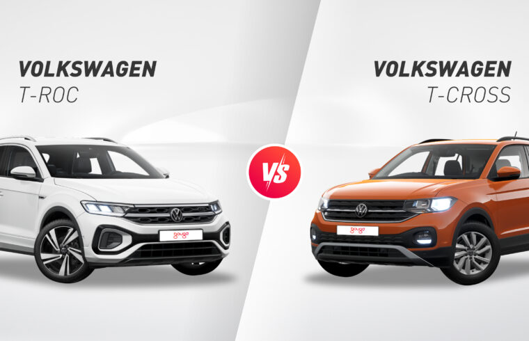 Duelo de SUVs Volkswagen: T-Roc vs. T-Cross